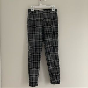 Zara black and white pattern pants